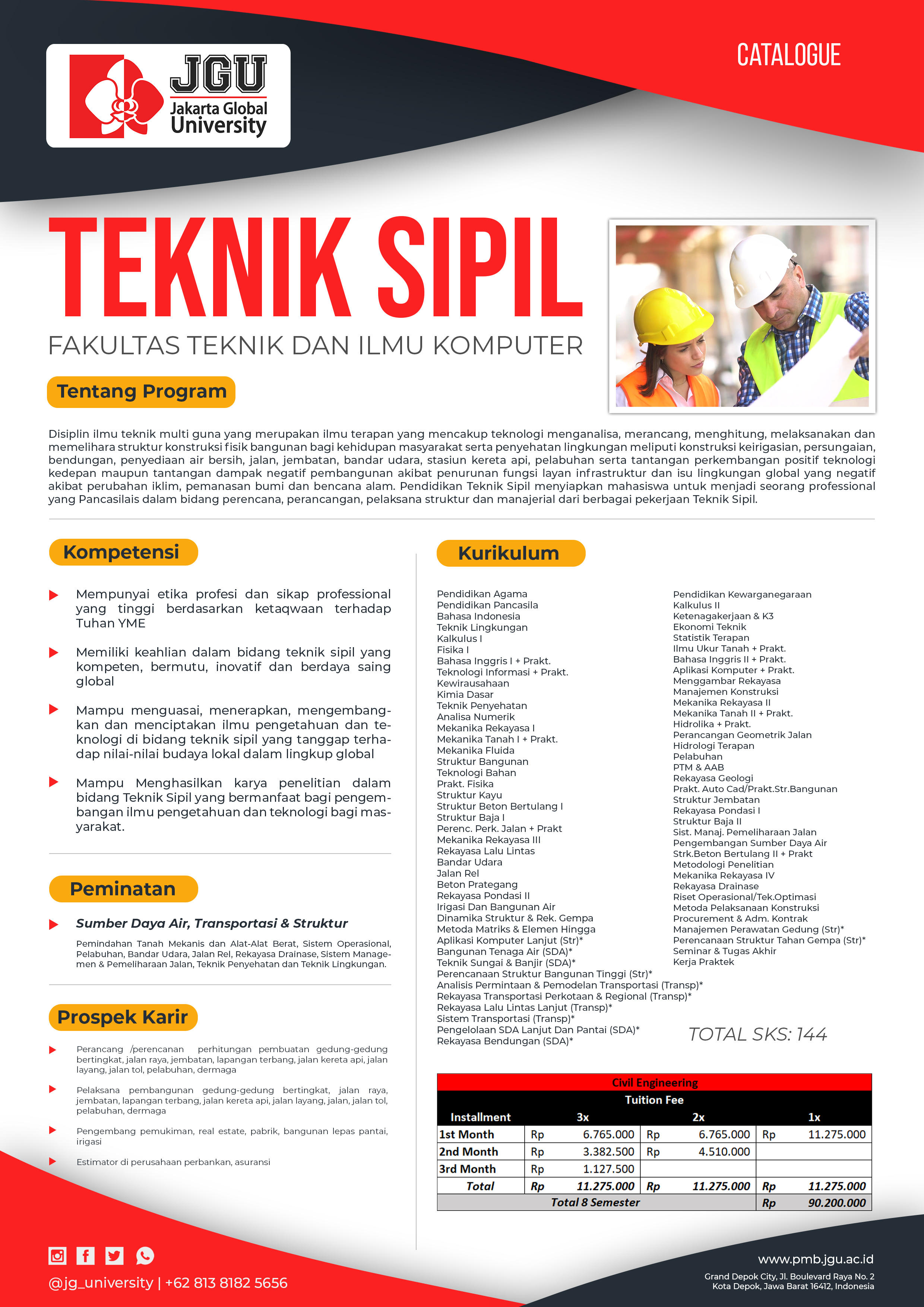 Teknik Sipil - Jakarta Global University